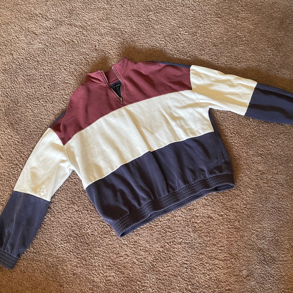 Cropped quarter zip from pacsun!